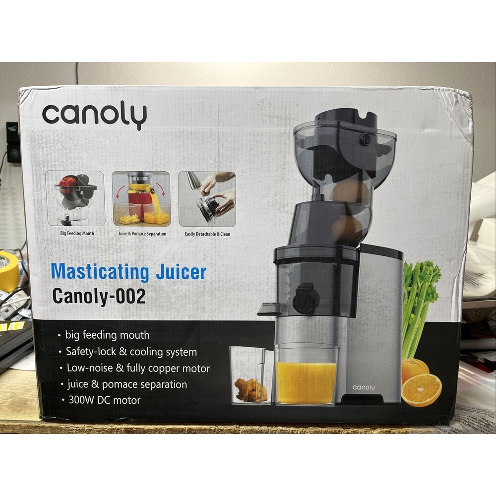 Canoly Masticating Juicer - Canoly-002 300W Easy Clean